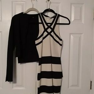 Dress with sweater Eva Longoria